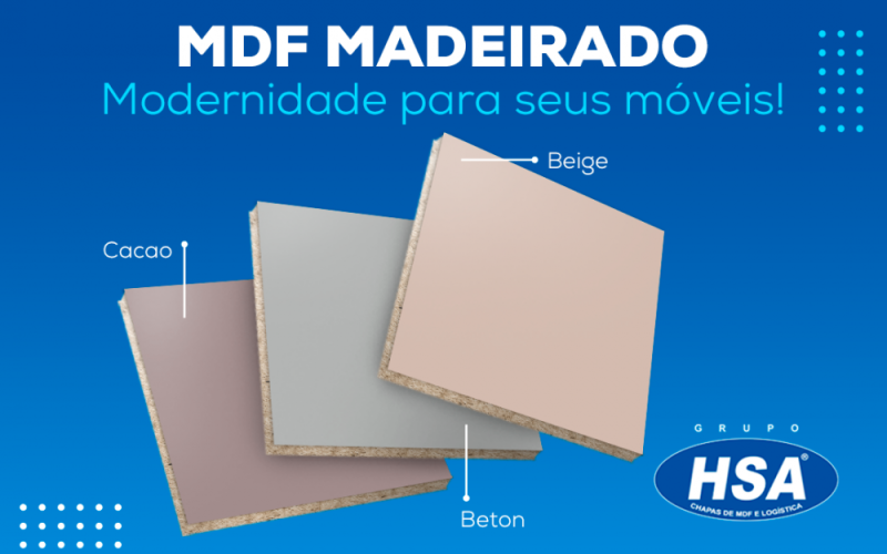 Detalhes do produto MDF Madeirado 