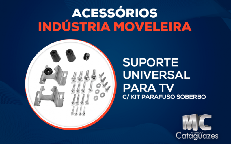 Detalhes do produto Suporte Universal para TV 